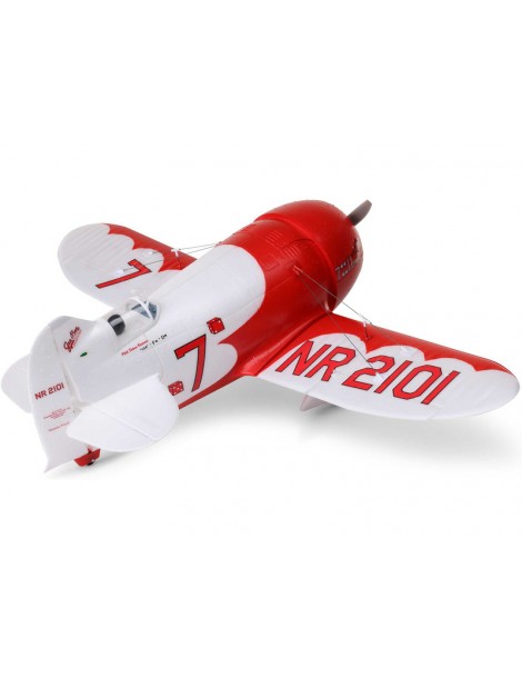RC modelis UMX Gee Bee R-2 510mm BNF lėktuvas E-flite CyborgShop