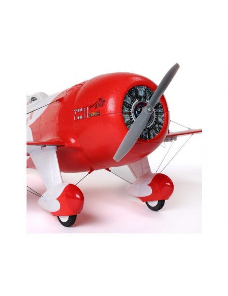 RC modelis UMX Gee Bee R-2 510mm BNF lėktuvas E-flite CyborgShop