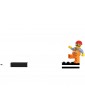 LEGO Gel pen with minifigure Black