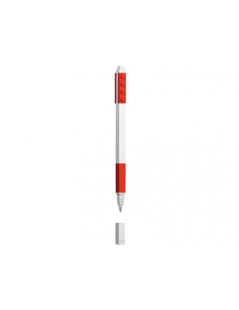 LEGO Gel pen with minifigure Red