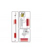 LEGO Gel pen with minifigure Red