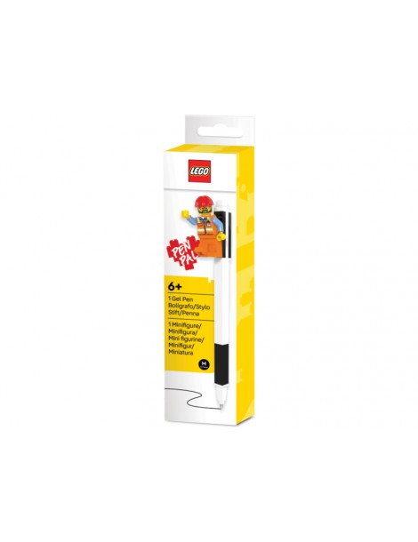 LEGO Gel pen with minifigure Red