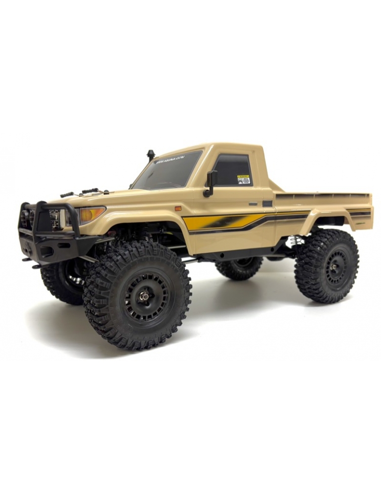 RC modelis CR4.4eco 1:10 Hilux crawler RTR smėlio spalvos Absima CyborgShop