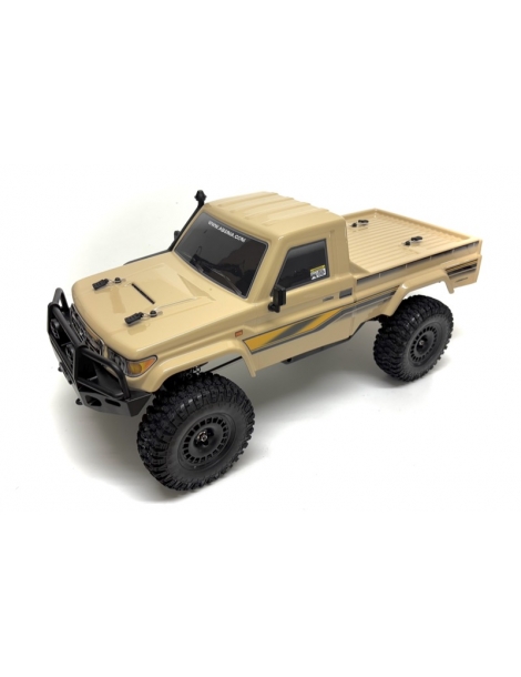 RC modelis CR4.4eco 1:10 Hilux crawler RTR smėlio spalvos Absima CyborgShop
