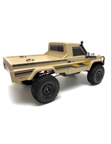 RC modelis CR4.4eco 1:10 Hilux crawler RTR smėlio spalvos Absima CyborgShop