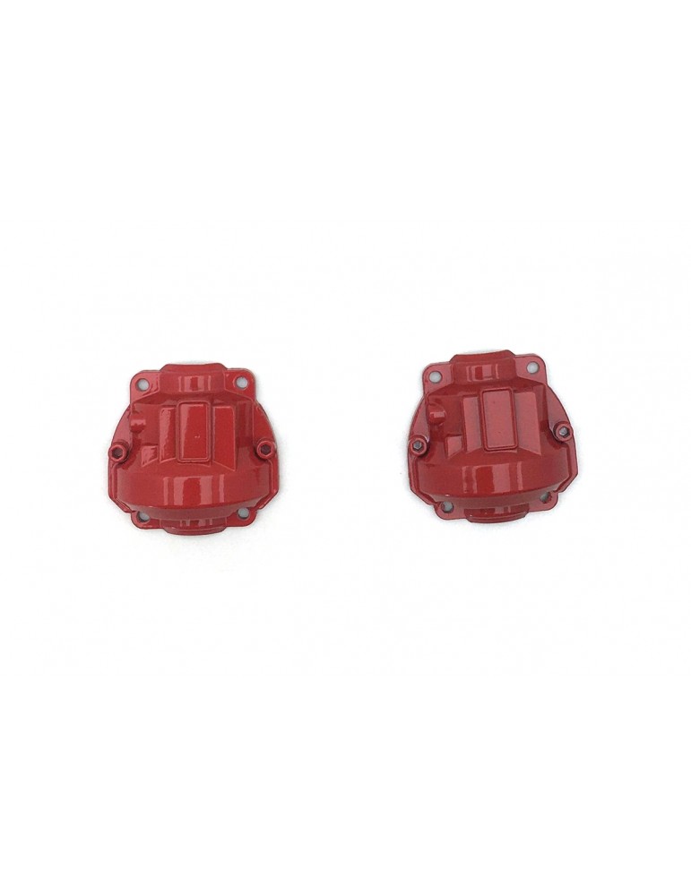 Aluminum Portal Axle Box Cover (Red)