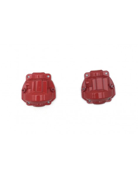 Aluminum Portal Axle Box Cover (Red)