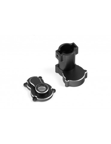 Aluminum Rear Shaft Mount + Cover (set for 1 side L/R)