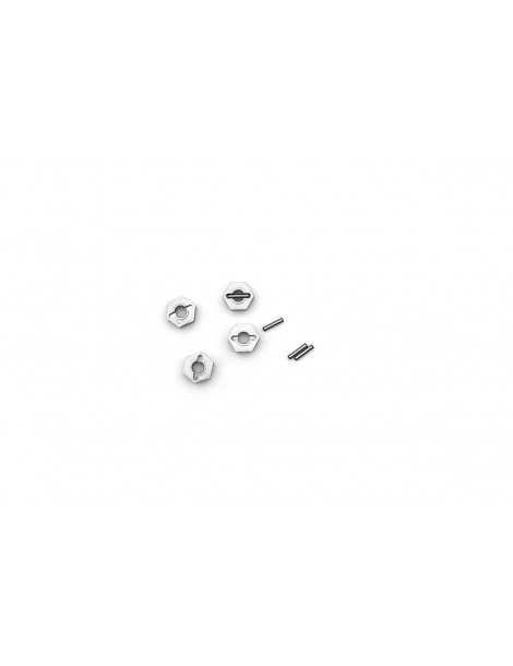 Wheel Hex. W/Pins(2*10) (4pcs)