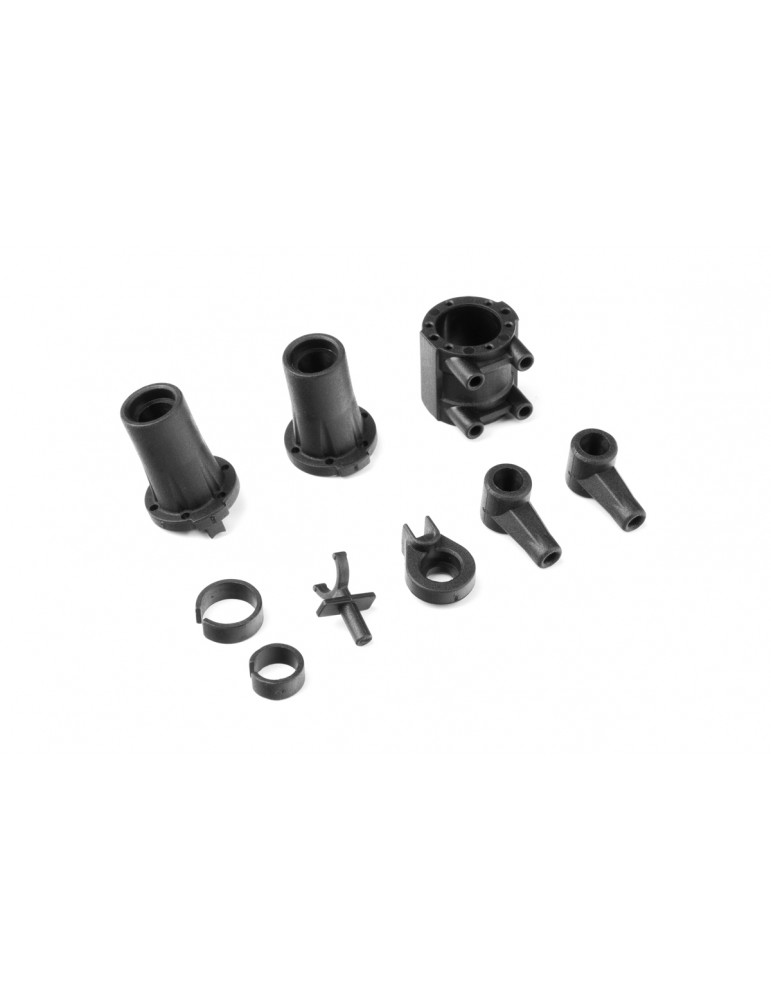 Panhard bar parts: servo horn +cover A/B+shell+ link Rod+ clutch