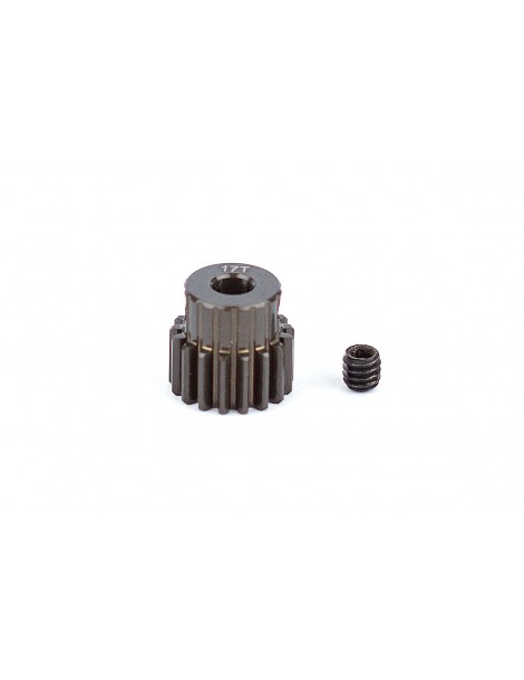 FT Aluminum Pinion Gear, 17T 48P, 1/8 shaft