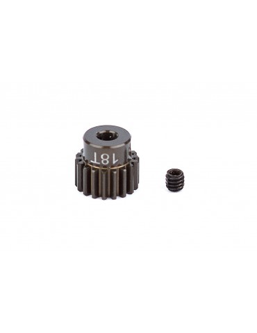 FT Aluminum Pinion Gear, 18T 48P, 1/8 shaft