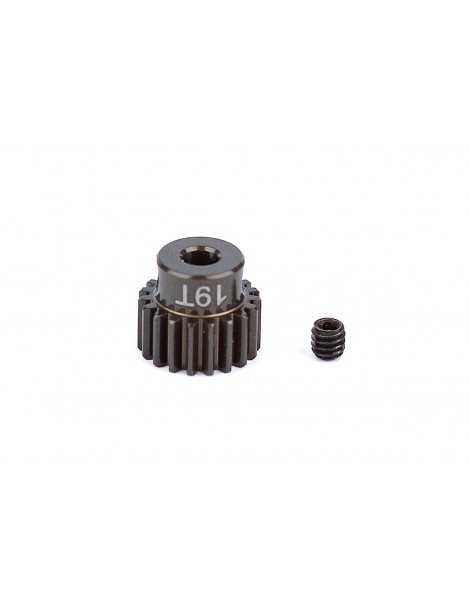 FT Aluminum Pinion Gear, 19T 48P, 1/8 shaft