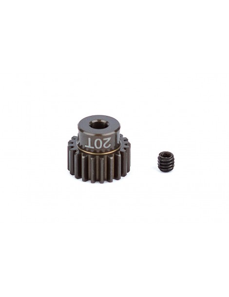 FT Aluminum Pinion Gear, 20T 48P, 1/8 shaft