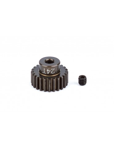 FT Aluminum Pinion Gear, 24T 48P, 1/8 shaft