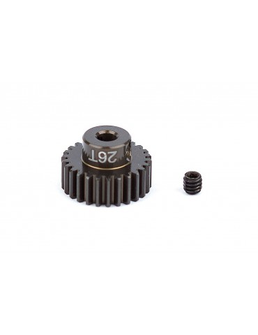 FT Aluminum Pinion Gear, 26T 48P, 1/8 shaft