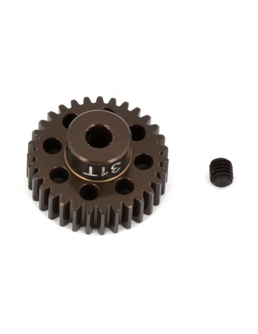 FT Aluminum Pinion Gear, 31T 48P, 1/8 shaft
