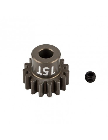FT Pinion Gear, 15T, MOD 1, 5mm shaft, aluminum