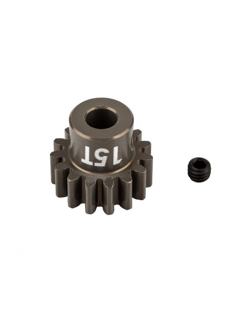 FT Pinion Gear, 15T, MOD 1, 5mm shaft, aluminum