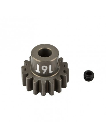 FT Pinion Gear, 16T, MOD 1, 5mm shaft, aluminum