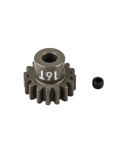 FT Pinion Gear, 16T, MOD 1, 5mm shaft, aluminum