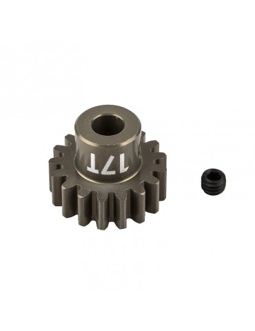 FT Pinion Gear, 17T, MOD 1, 5mm shaft, aluminum