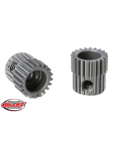 64 DP Pinion - Short - Hard Anodised AL7075 - 20 Teeth - Shaft Dia. 3.17mm
