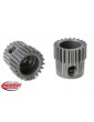64 DP Pinion - Short - Hard Anodised AL7075 - 21 Teeth - Shaft Dia. 3.17mm