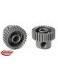 64 DP Pinion - Short - Hard Anodised AL7075 - 27 Teeth - Shaft Dia. 3.17mm