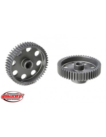 64 DP Pinion - Short - Hard Anodised AL7075 - 50 Teeth - Shaft Dia. 3.17mm
