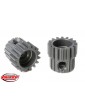 48 DP Pinion - Short - Hard Anodised AL7075 - 16 Teeth - Shaft Dia. 3.17mm