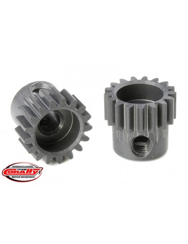 48 DP Pinion - Short - Hard Anodised AL7075 - 17 Teeth - Shaft Dia. 3.17mm