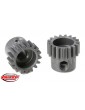 48 DP Pinion - Short - Hard Anodised AL7075 - 17 Teeth - Shaft Dia. 3.17mm
