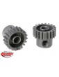 48 DP Pinion - Short - Hard Anodised AL7075 - 19 Teeth - Shaft Dia. 3.17mm