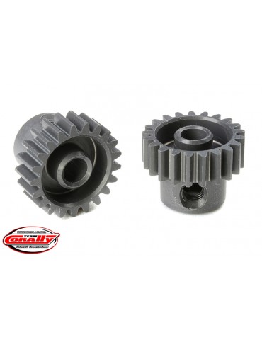 48 DP Pinion - Short - Hard Anodised AL7075 - 22 Teeth - Shaft Dia. 3.17mm