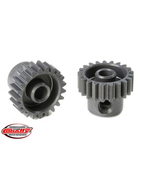 48 DP Pinion - Short - Hard Anodised AL7075 - 22 Teeth - Shaft Dia. 3.17mm