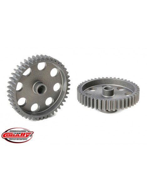 48 DP Pinion - Short - Hard Anodised AL7075 - 44 Teeth - Shaft Dia. 3.17mm