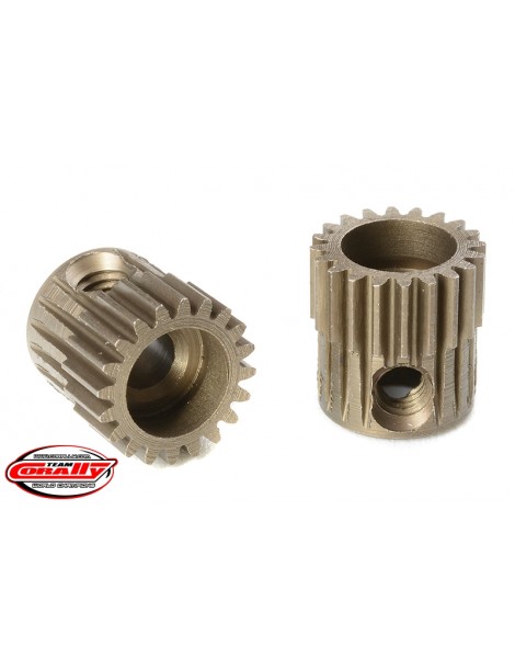 64DP Pinion - Short - Hardened Steel - 20 Teeth - Shaft Dia. 3.17mm