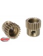 64DP Pinion - Short - Hardened Steel - 21 Teeth - Shaft Dia. 3.17mm