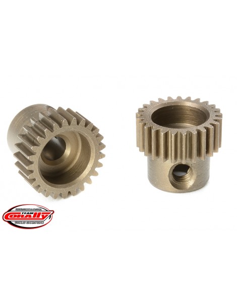 64DP Pinion - Short - Hardened Steel - 25 Teeth - Shaft Dia. 3.17mm