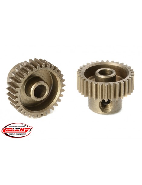 64DP Pinion - Short - Hardened Steel - 31 Teeth - Shaft Dia. 3.17mm