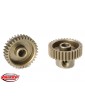 64DP Pinion - Short - Hardened Steel - 33 Teeth - Shaft Dia. 3.17mm