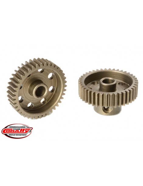 64DP Pinion - Short - Hardened Steel - 40 Teeth - Shaft Dia. 3.17mm