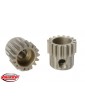 48DP Pinion - Short - Hardened Steel - 16 Teeth - Shaft Dia. 3.17mm