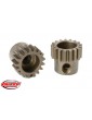 48DP Pinion - Short - Hardened Steel - 17 Teeth - Shaft Dia. 3.17mm