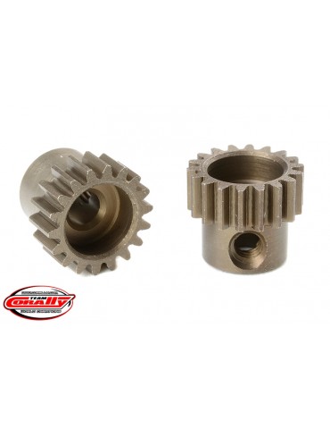 48DP Pinion - Short - Hardened Steel - 18 Teeth - Shaft Dia. 3.17mm