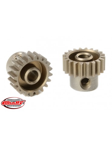 48DP Pinion - Short - Hardened Steel - 20 Teeth - Shaft Dia. 3.17mm