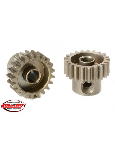 48DP Pinion - Short - Hardened Steel - 21 Teeth - Shaft Dia. 3.17mm