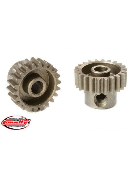 48DP Pinion - Short - Hardened Steel - 22 Teeth - Shaft Dia. 3.17mm