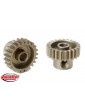 48DP Pinion - Short - Hardened Steel - 23 Teeth - Shaft Dia. 3.17mm